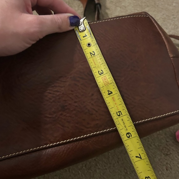 Dooney and bourke Brown Leather Shoulder Bag - Picture 12 of 12